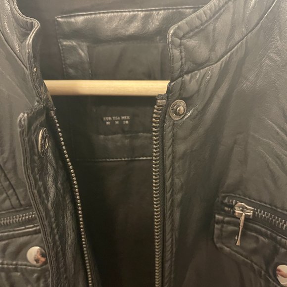 Zara Leather Jacket - Picture 5 of 5